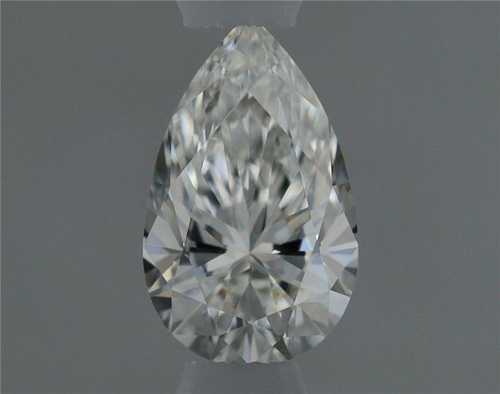 0.34 carat G-VVS1 Natūralus Pear Deimantas (1)