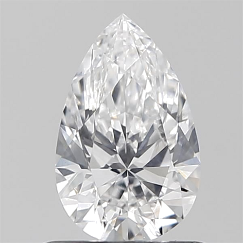 0.64 carat D-SI2 Natūralus Pear Deimantas (1)