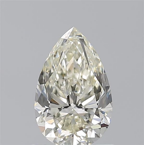 1.01 carat K-IF Natūralus Pear Deimantas (1)