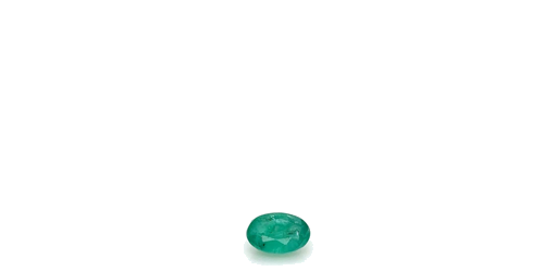 0.45 carat GREEN Oval Smaragdas (1)