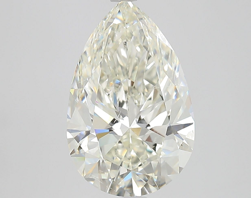 4.05 carat J-SI1 Natūralus Pear Deimantas (1)