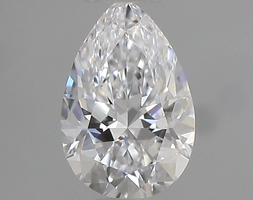0.31 carat D-VVS2 Natūralus Pear Deimantas (1)