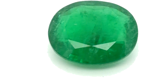 7.85 carat GREEN Oval Smaragdas (1)