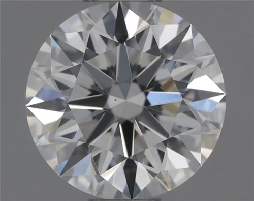 0.53 carat D-VS2 Excellent cut Natūralus Round Deimantas (1)