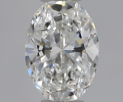 0.5 carat F-VS2 Natūralus Oval Deimantas (1)