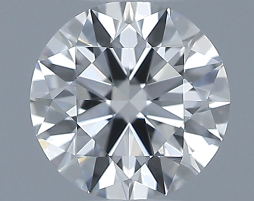 0.42 carat F-VVS1 Excellent cut Natūralus Round Deimantas (1)