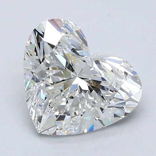 1.81 carat F-VS2 Natūralus Heart Deimantas (1)