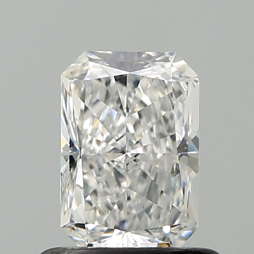 0.65 carat D-VS1 Natūralus Radiant Deimantas (1)