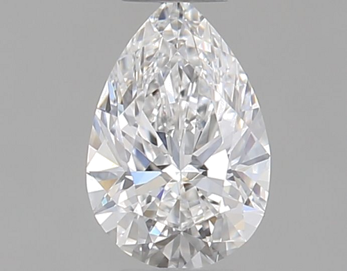 0.3 carat E-VVS2 Natūralus Pear Deimantas (1)