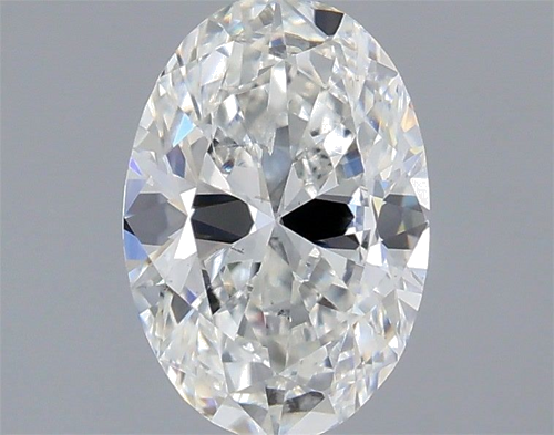 0.6 carat G-SI2 Natūralus Oval Deimantas (1)