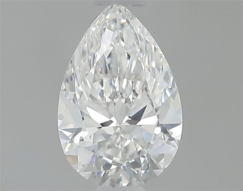 0.4 carat E-VS2 Natūralus Pear Deimantas (1)