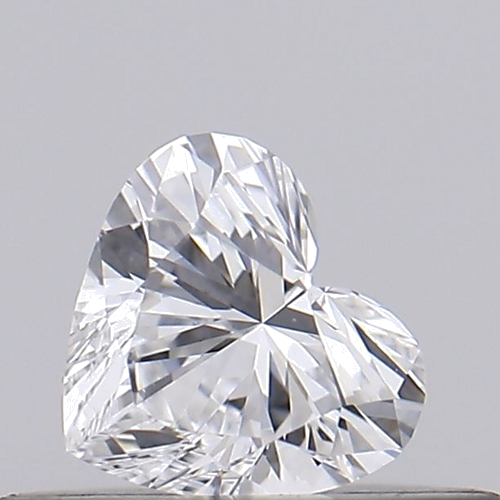 0.21 carat D-VVS1 Natūralus Heart Deimantas (1)