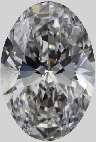 0.53 carat E-VVS2 Natūralus Oval Deimantas (1)