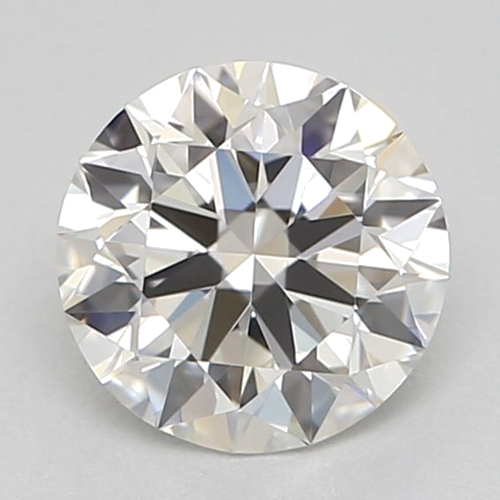 0.52 carat H-VVS1 Excellent cut Natūralus Round Deimantas (1)