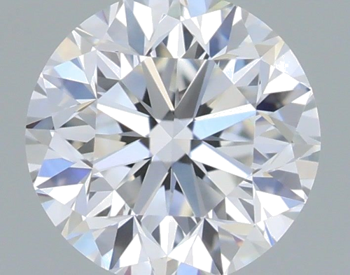 0.51 carat F-VVS1 GD cut Natūralus Round Deimantas (1)