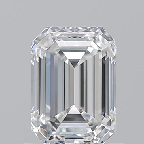 1.02 carat F-VS2 Natūralus Emerald Deimantas (1)