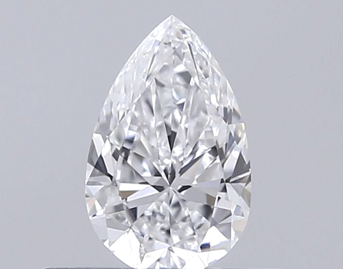 0.4 carat E-VS1 Natūralus Pear Deimantas (1)