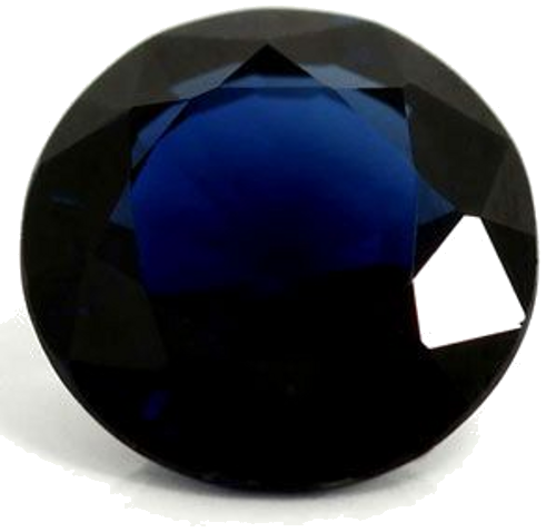 0.52 carat BLUE Round Safyras (1)
