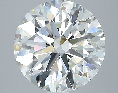 2.69 carat J-SI1 Excellent cut Natūralus Round Deimantas (1)