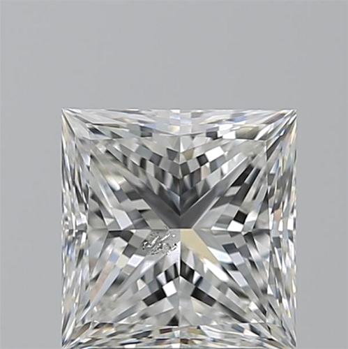 2.01 carat F-SI2 Natūralus Princess Deimantas (1)
