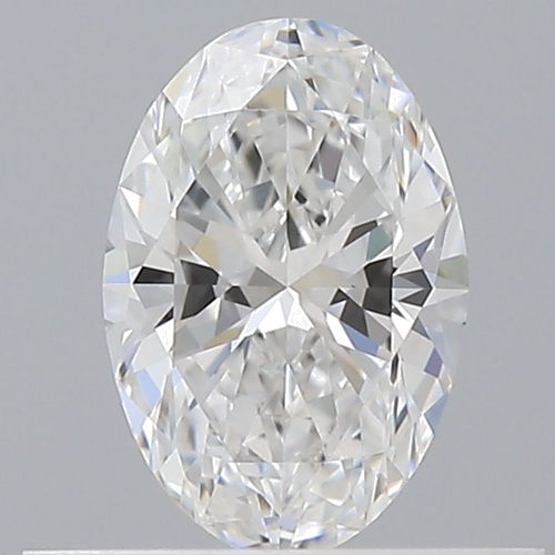 0.44 carat E-VVS1 Natūralus Oval Deimantas (1)
