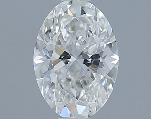 0.41 carat H-SI1 Natūralus Oval Deimantas (1)