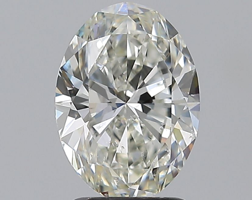 2.01 carat I-SI2 Natūralus Oval Deimantas (1)
