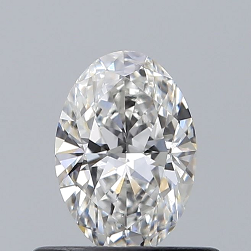 0.5 carat E-VS1 Natūralus Oval Deimantas (1)