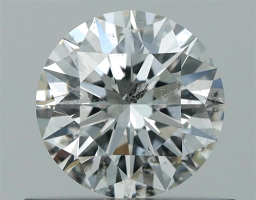 0.53 carat H-SI2 Excellent cut Natūralus Round Deimantas (1)