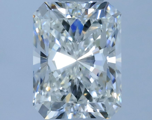 0.5 carat G-VVS1 Natūralus Radiant Deimantas (1)