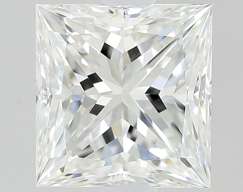 0.66 carat G-IF Natūralus Princess Deimantas (1)