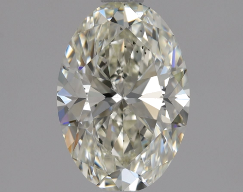 1.07 carat K-SI1 Natūralus Oval Deimantas (1)