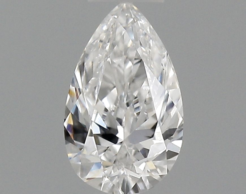 0.24 carat D-VS2 Natūralus Pear Deimantas (1)
