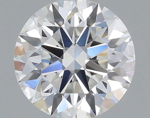 0.43 carat F-VVS1 Excellent cut Natūralus Round Deimantas (1)