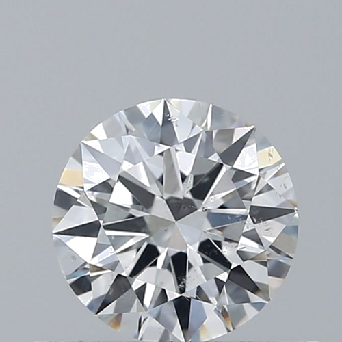 0.45 carat F-SI2 Excellent cut Natūralus Round Deimantas (1)