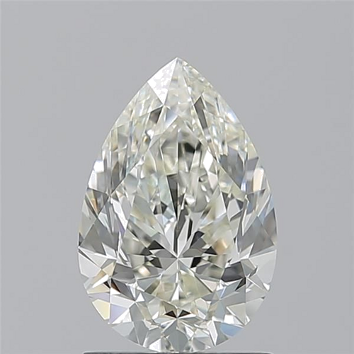 1.5 carat K-IF Natūralus Pear Deimantas (1)