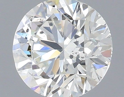 0.7 carat K-SI2 GD cut Natūralus Round Deimantas (1)