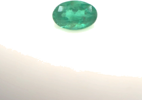 0.44 carat GREEN Oval Smaragdas (1)