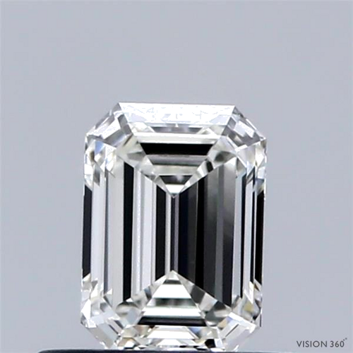 0.5 carat I-VVS1 Natūralus Emerald Deimantas (1)