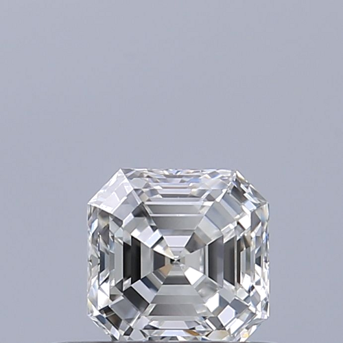 0.4 carat E-VS2 Natūralus Asscher Deimantas (1)