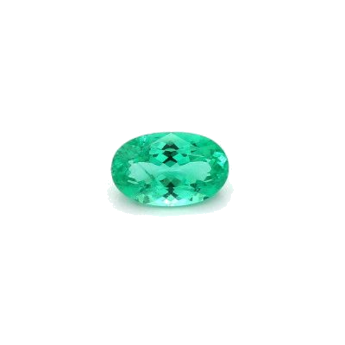 0.69 carat GREEN BRILLIANTFANCY cut Oval Smaragdas (1)