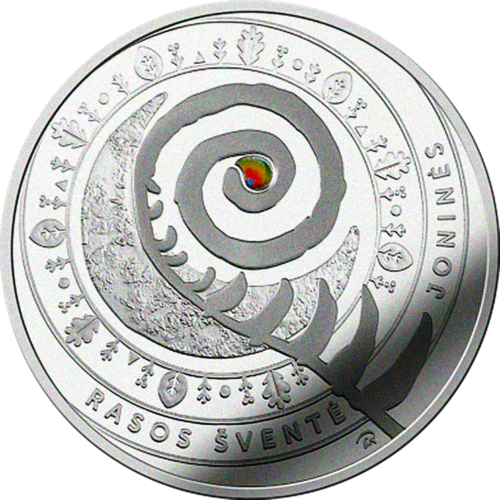2018 Joninės (Dew feast), Lithuania, 5 euro silver coin (1)