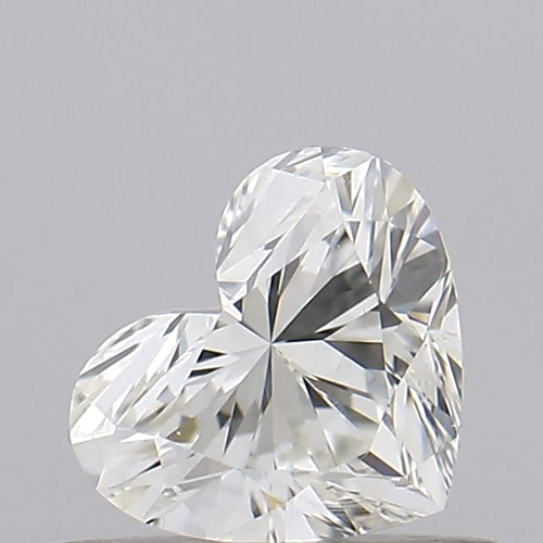 0.4 carat K-VVS2 Natūralus Heart Deimantas (1)