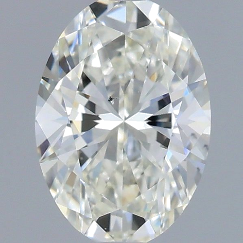 0.4 carat J-SI1 Natūralus Oval Deimantas (1)