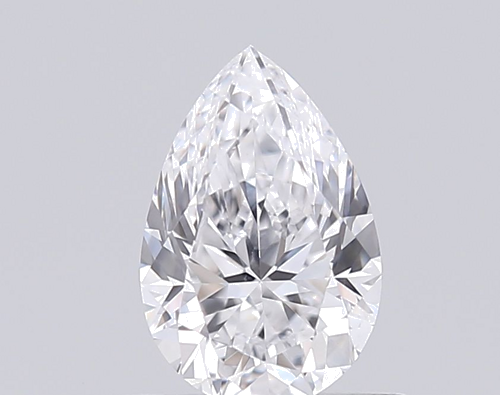 0.6 carat D-SI2 Natūralus Pear Deimantas (1)