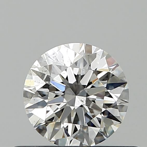 0.46 carat F-SI1 Excellent cut Natūralus Round Deimantas (1)