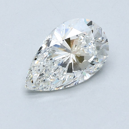 1.55 carat G-IF Natūralus Pear Deimantas (1)
