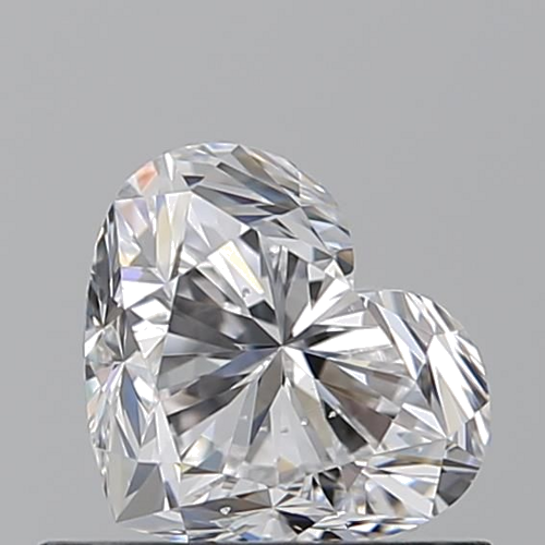 0.7 carat D-SI1 Natūralus Heart Deimantas (1)