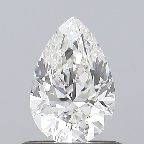 0.54 carat H-VVS2 Natūralus Pear Deimantas (1)