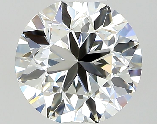 0.5 carat J-VVS2 GD cut Natūralus Round Deimantas (1)